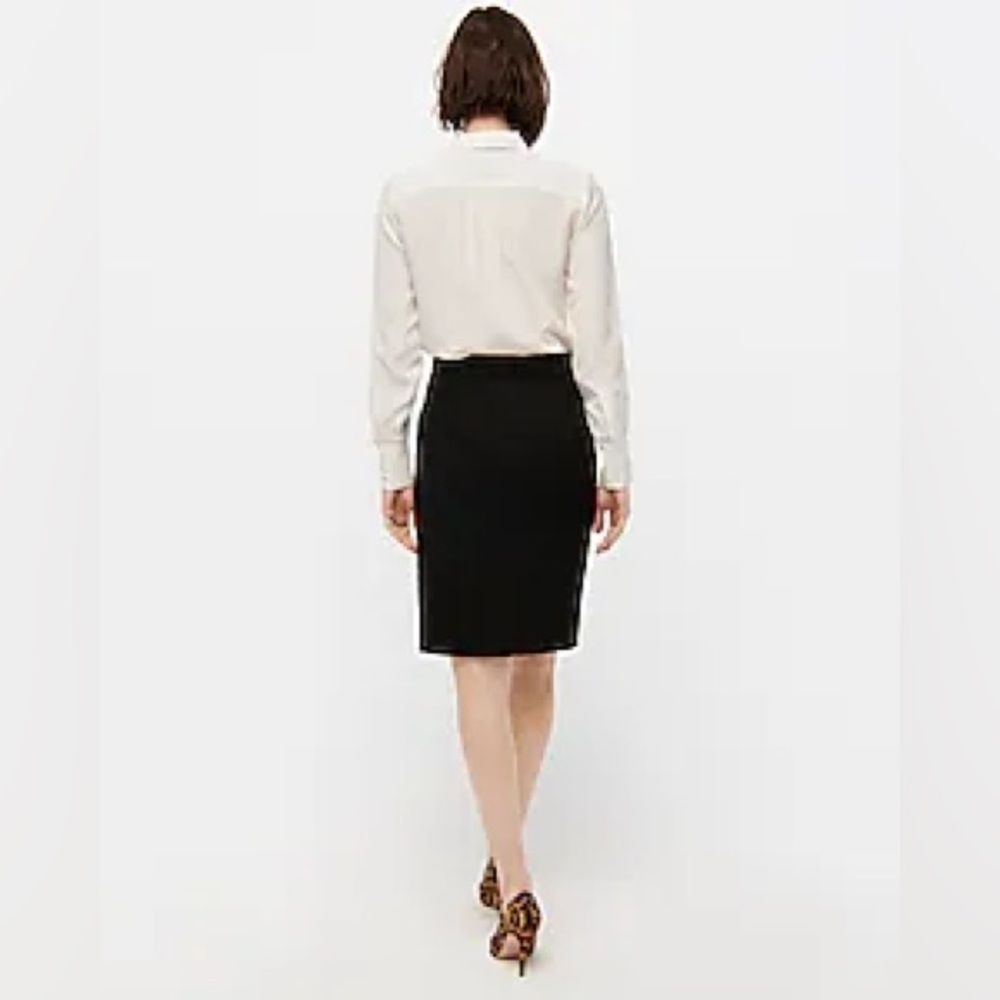 J. Crew 10 black No.2 Pencil Skirt